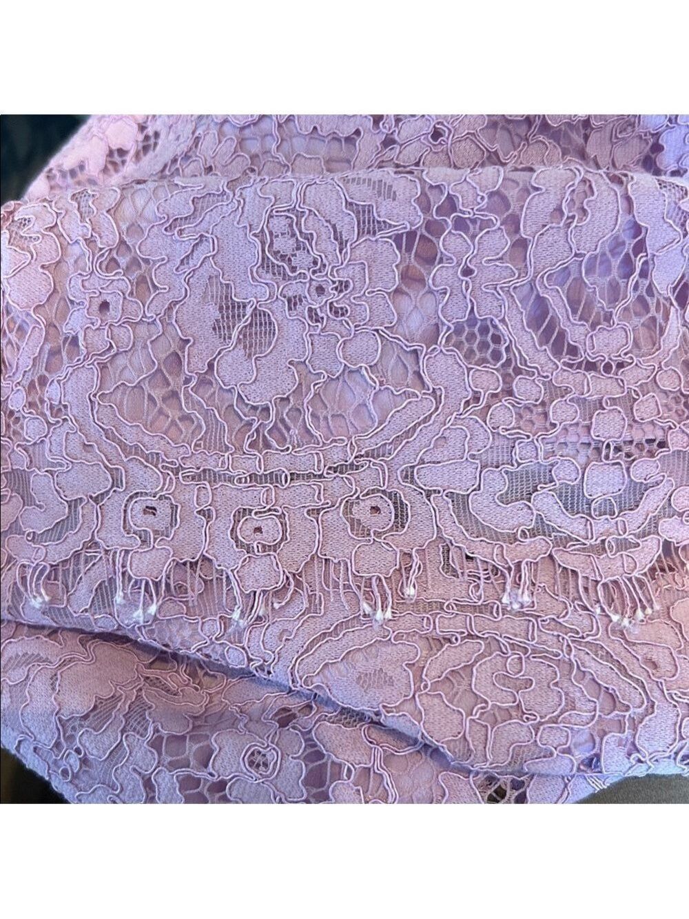 J. Crew Lavender Lace Ruffle-Neck Camisole | Size Small - Picture 7 of 7